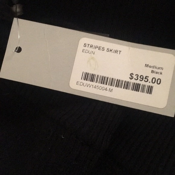 NWT Edun Striped Skirt - Picture 4 of 4